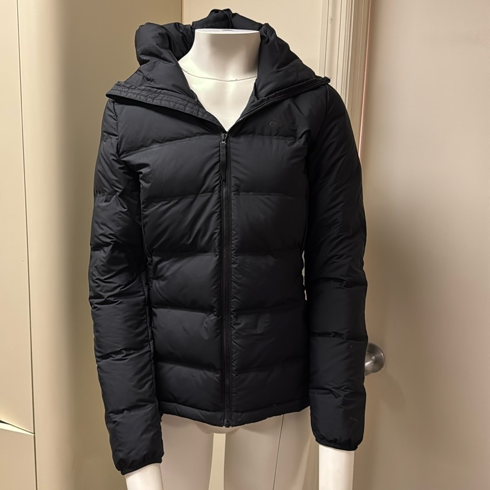 Adidas hooded puffer coat